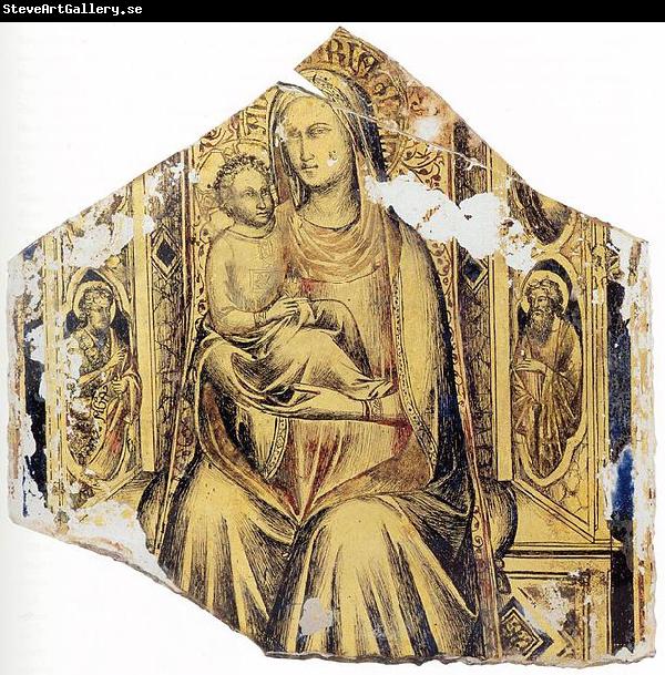 Lorenzo Monaco Virgin and Child Enthroned with Sts John the Baptist and John the Evangelist